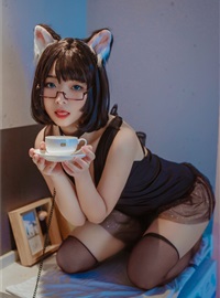 cosplay 玉汇 猫猫头黑裙子(4)